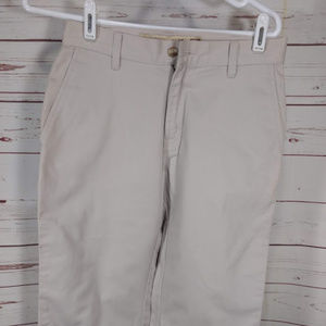 Cabelas Casuals Wrinkle Resistant Chinos Tan sz 4